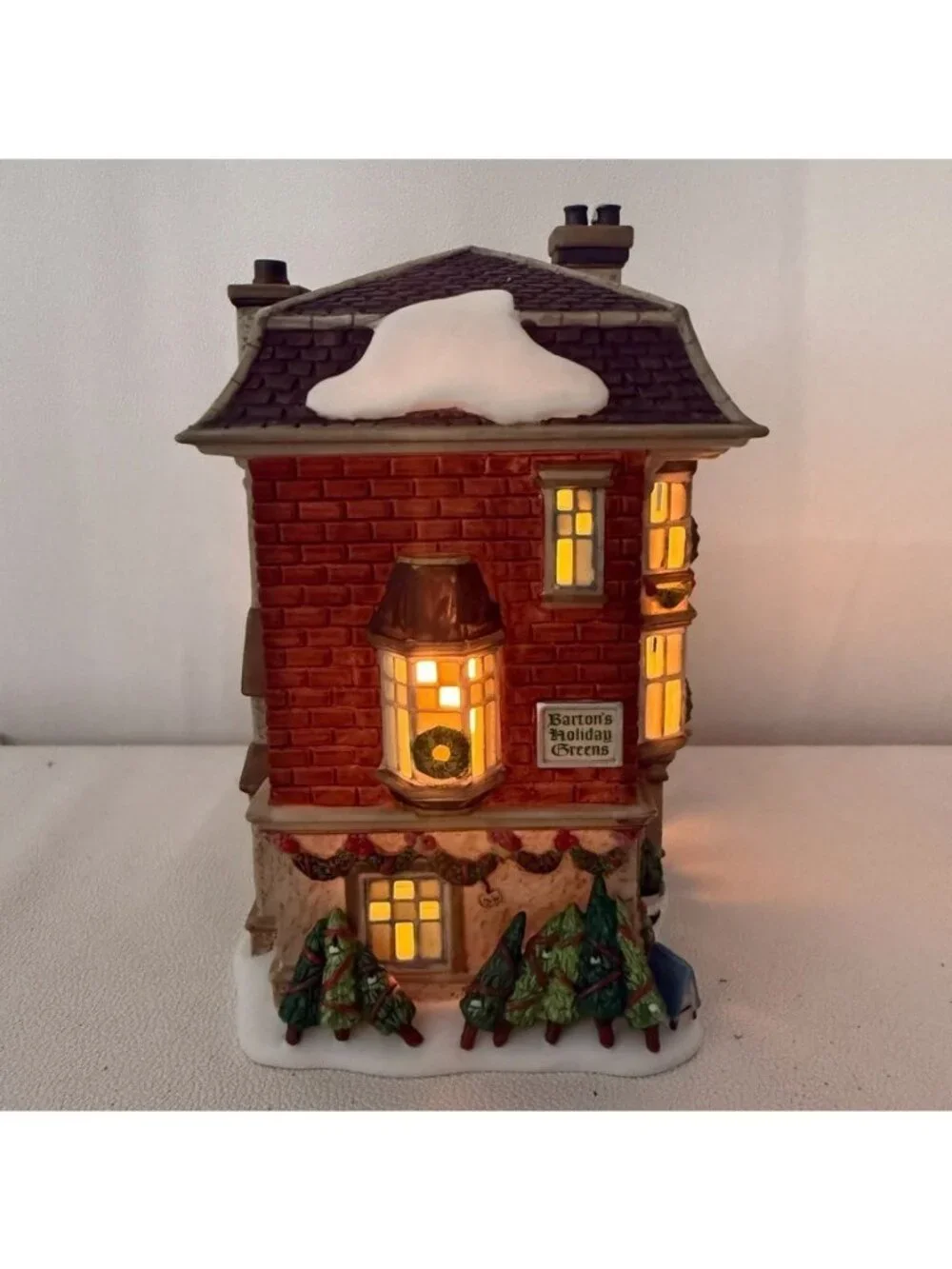 Department 56 Dept 56 Barton's Holiday Greens Dickens Village Holiday Set 799991